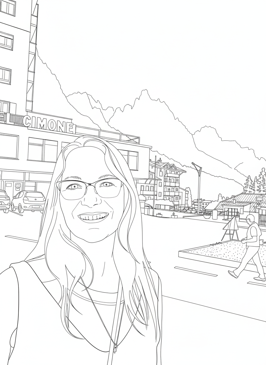 Photo conversion - simple style