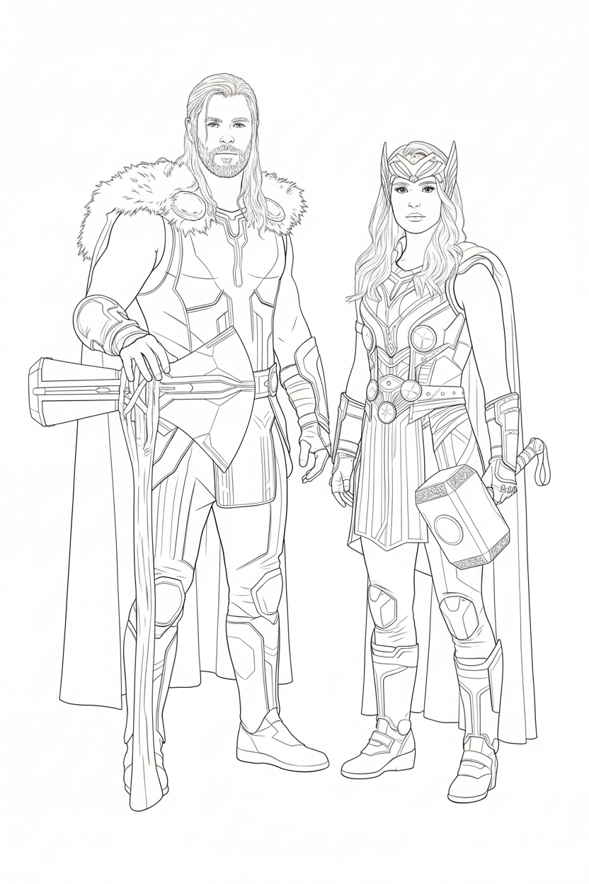 Photo conversion - detailed style