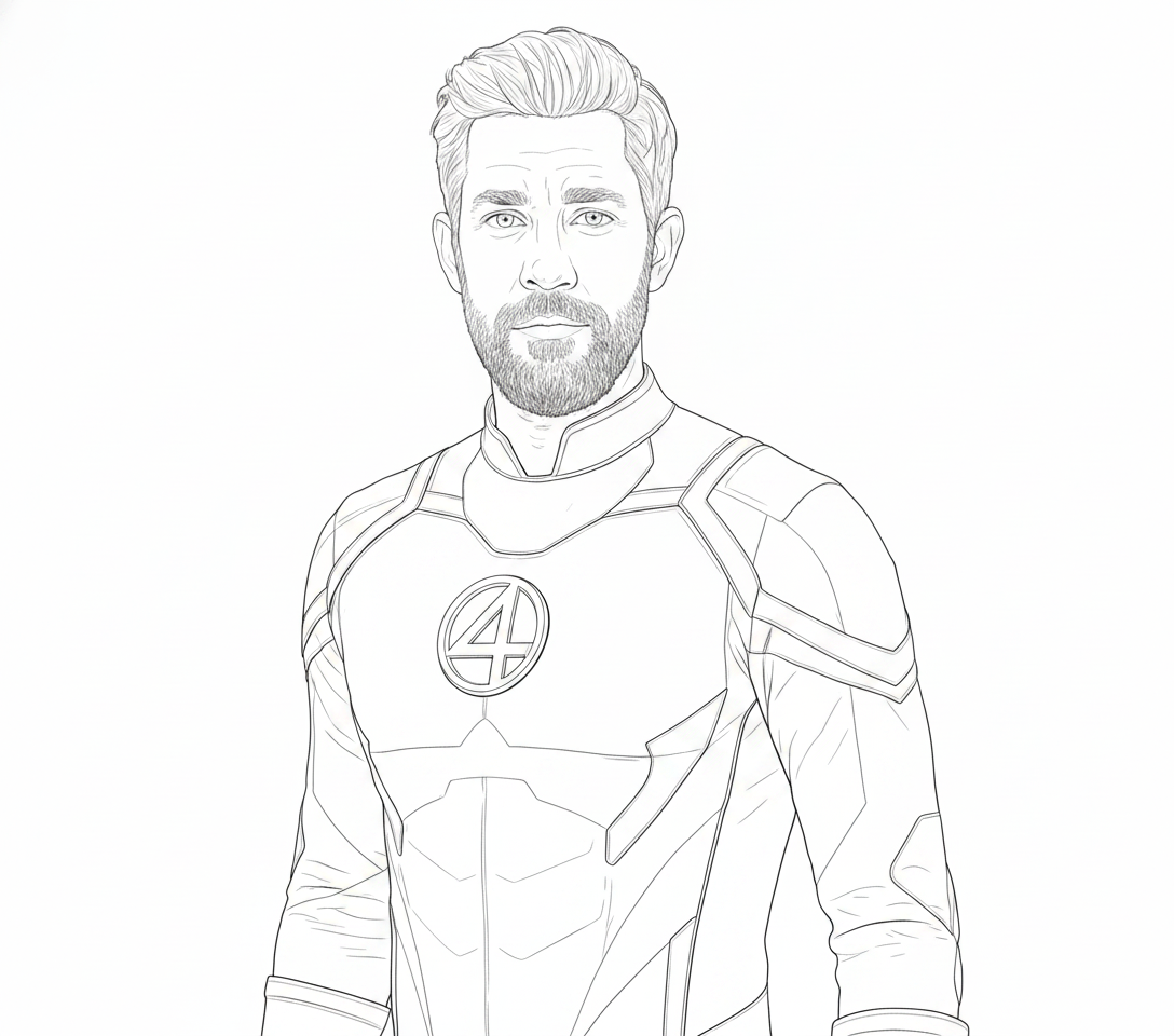 AI Coloring Pages Example 9