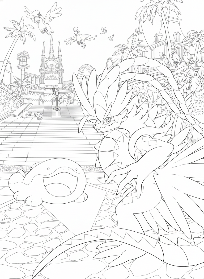 Photo conversion - simple style