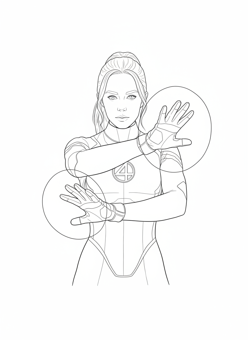 Ejemplo de Páginas para Colorear con IA 2