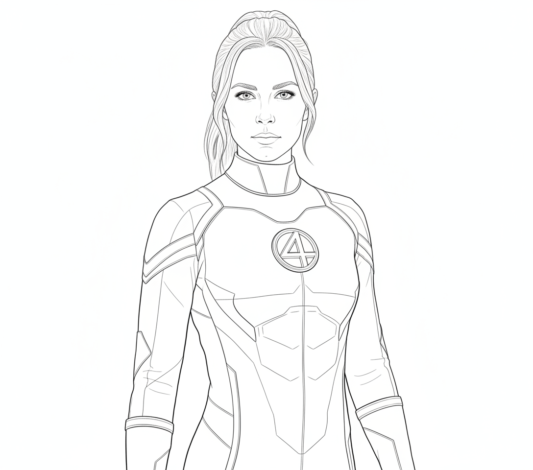 AI Coloring Pages Example 8