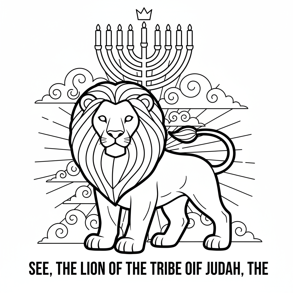 Ejemplo de Páginas para Colorear con IA 4