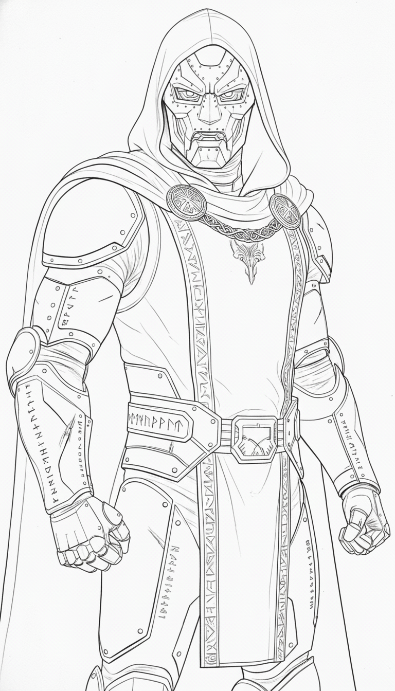 Photo conversion - detailed style