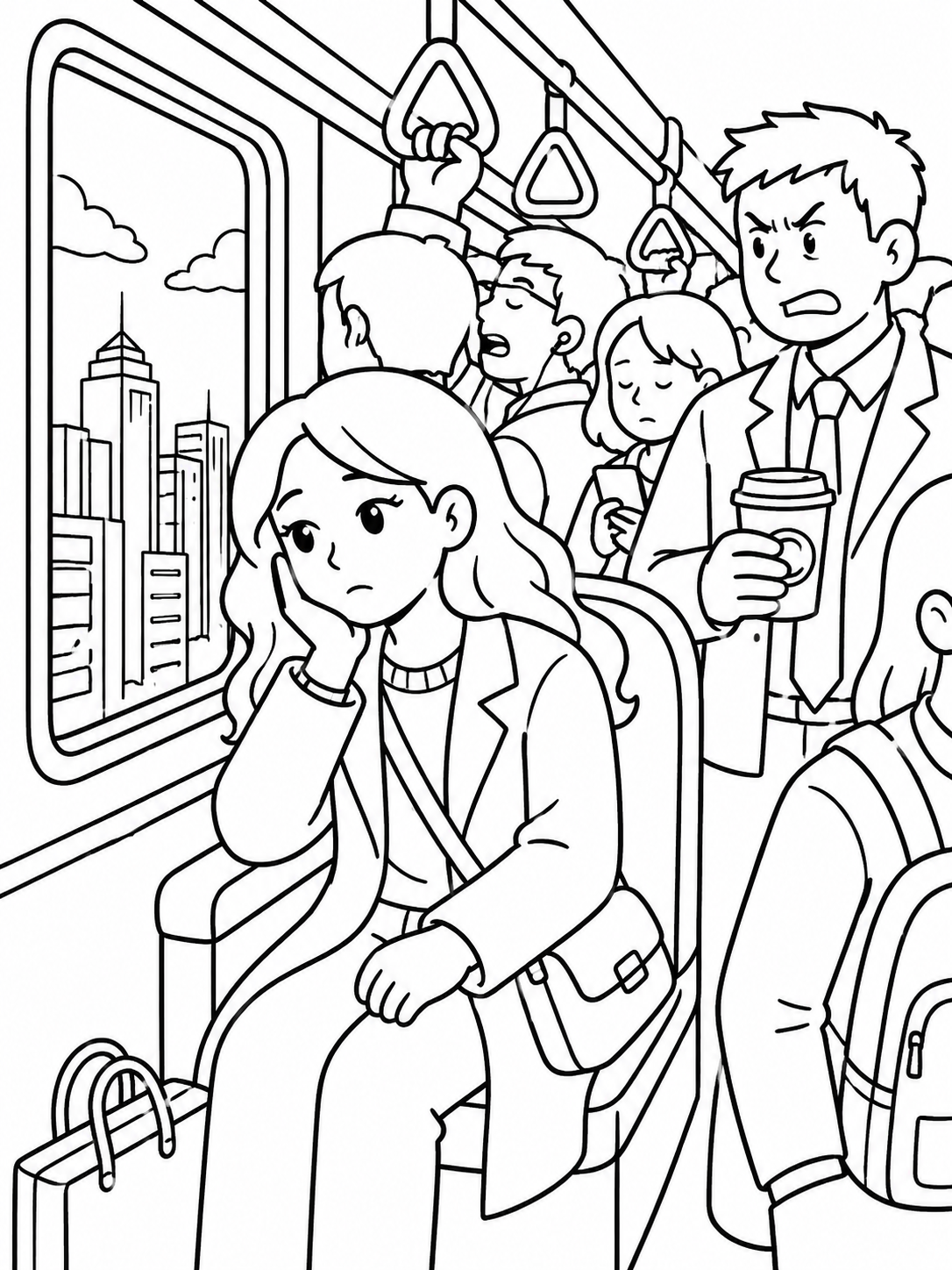 AI Coloring Pages Example 2