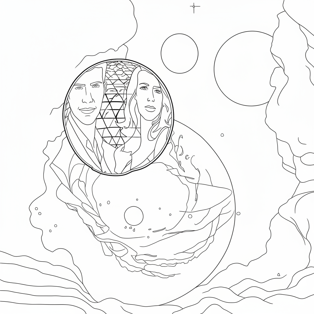 Photo conversion - simple style