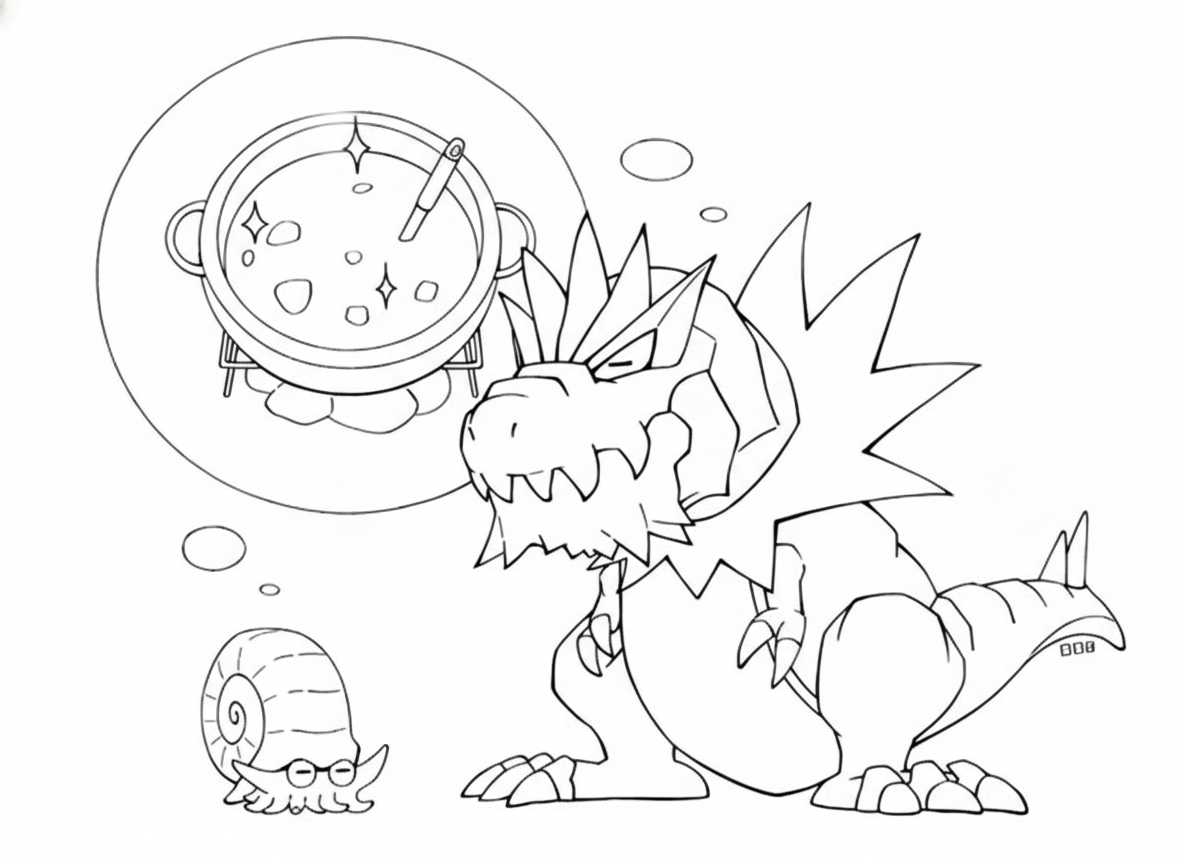 Photo conversion - simple style