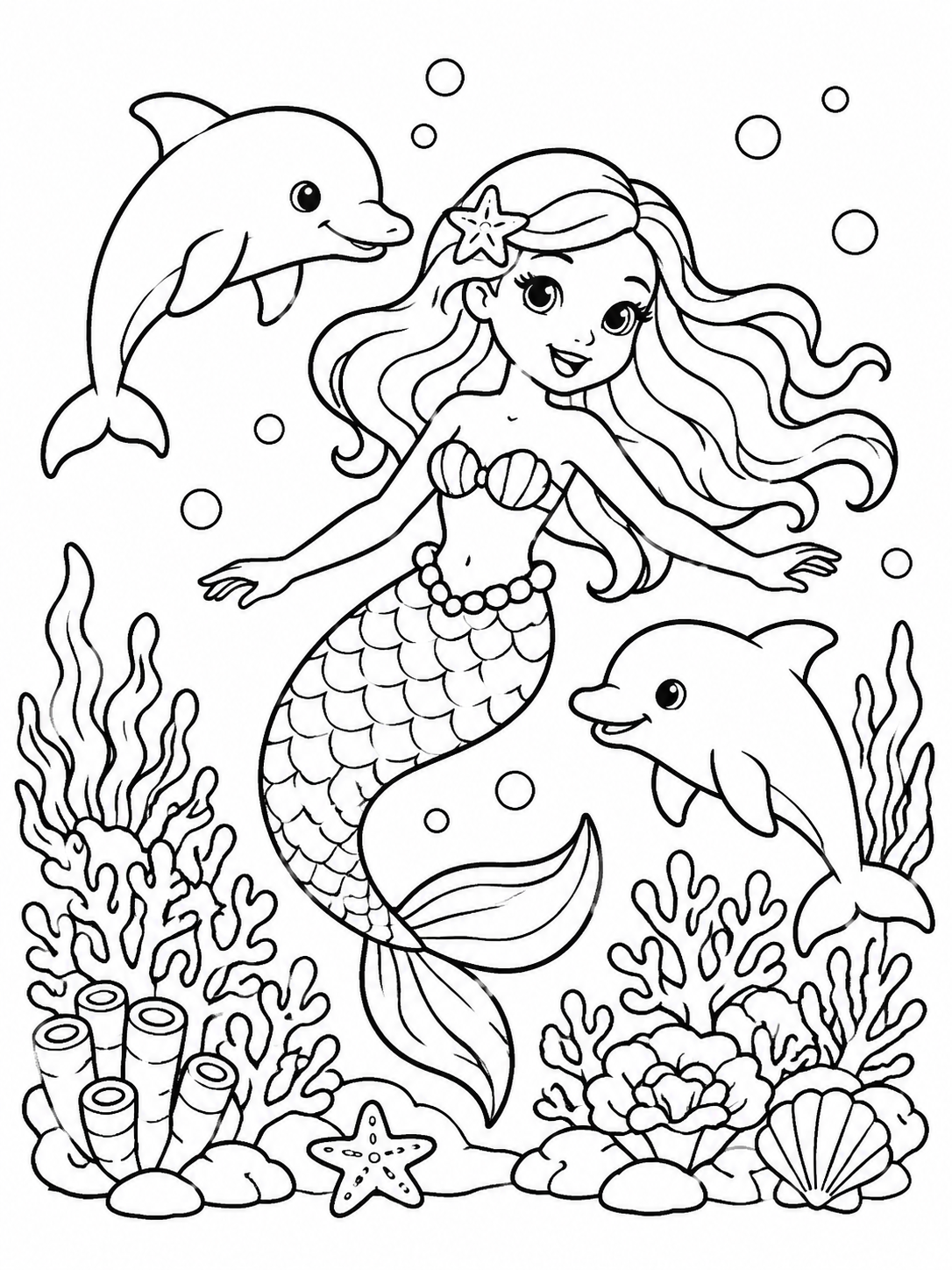 AI Coloring Pages Example 10