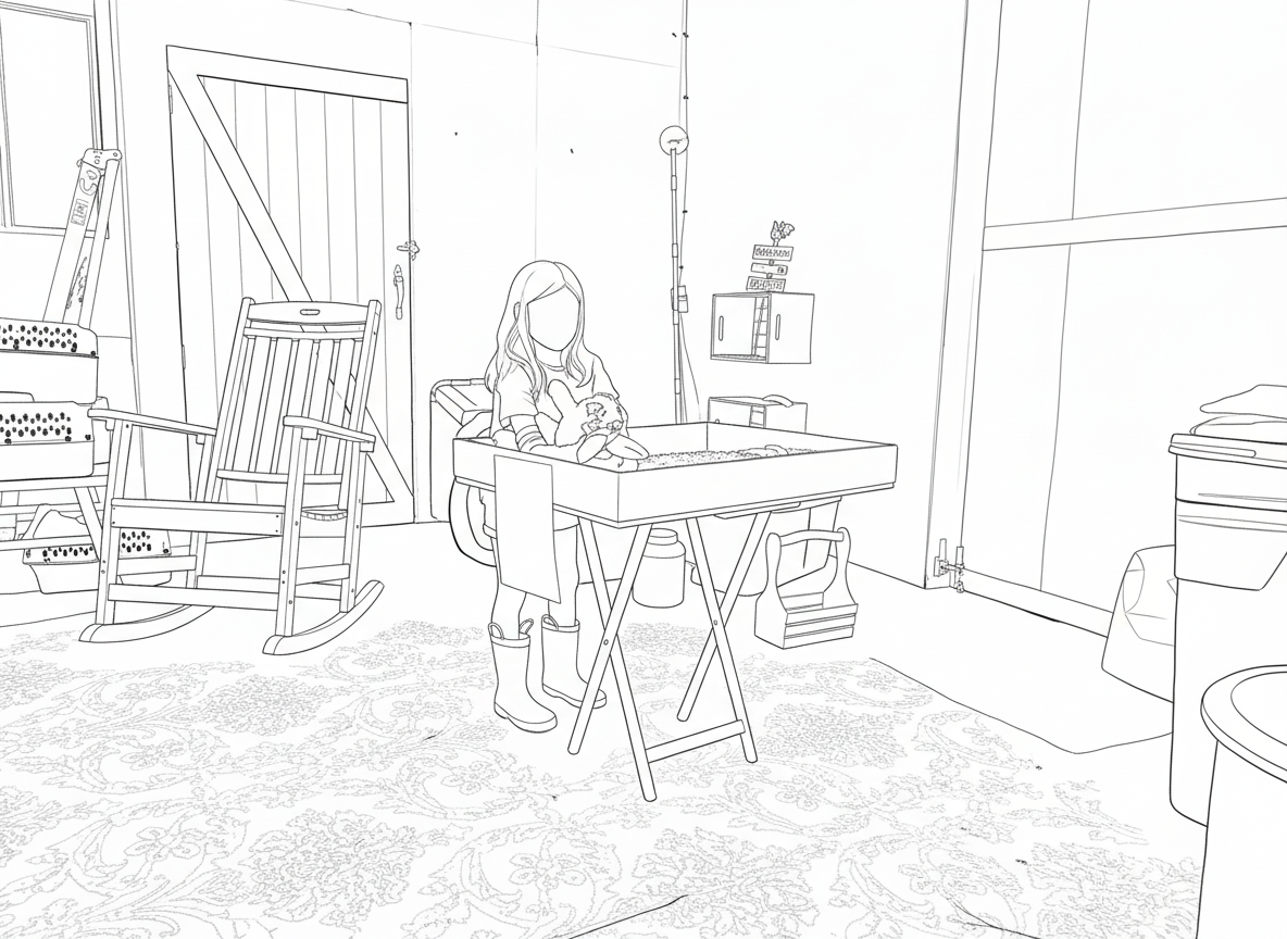 Photo conversion - simple style