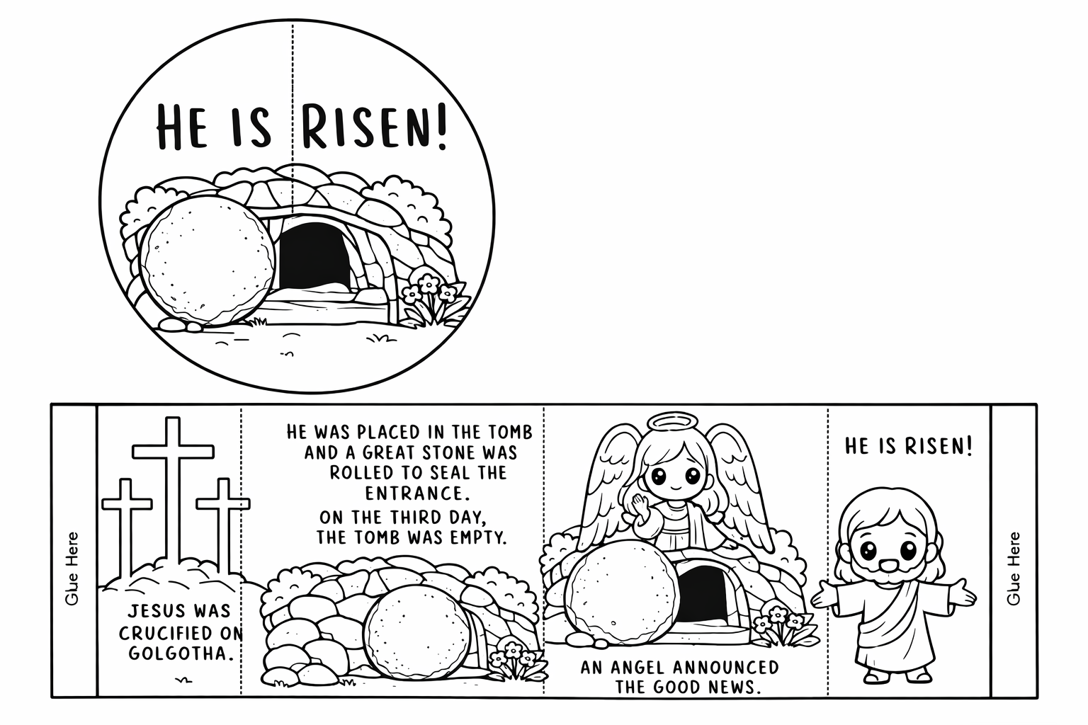AI Coloring Pages Example 4