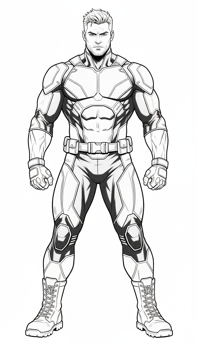 AI Coloring Pages Example 2