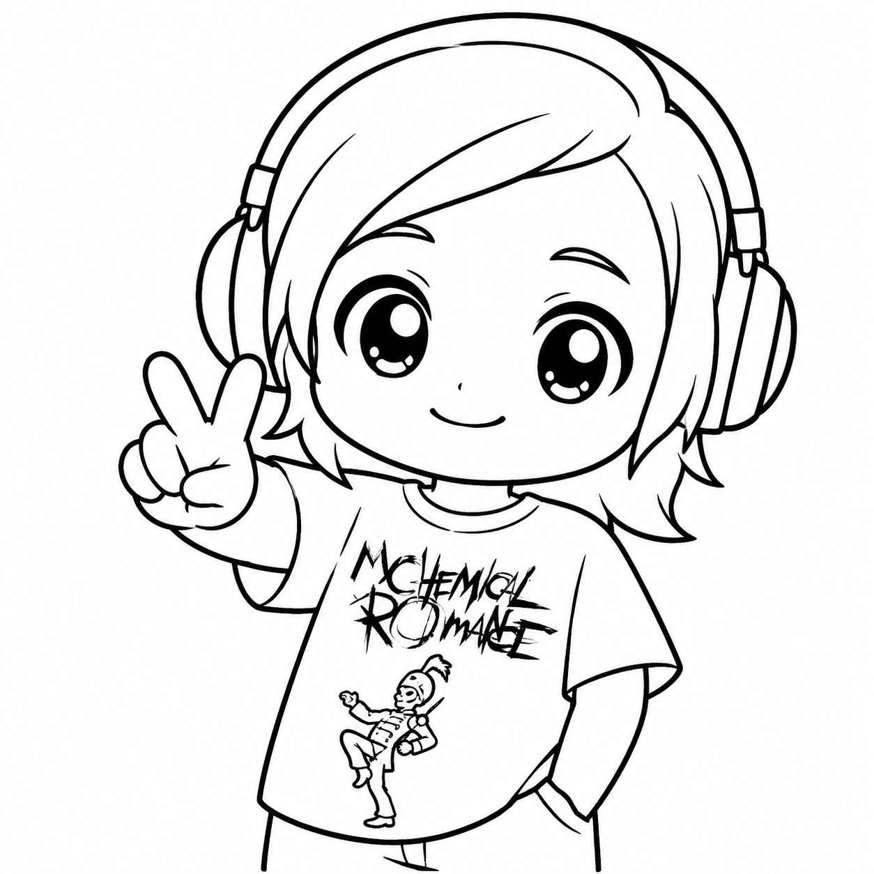 AI Coloring Pages Example 8
