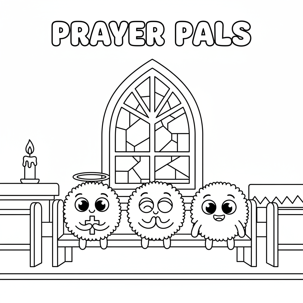 AI Coloring Pages Example 6