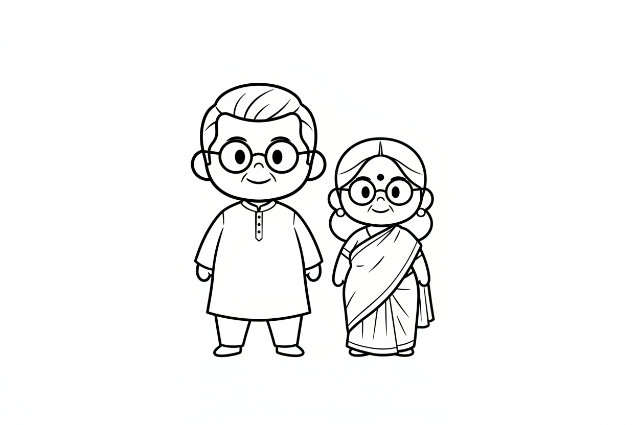 AI Coloring Pages Example 10