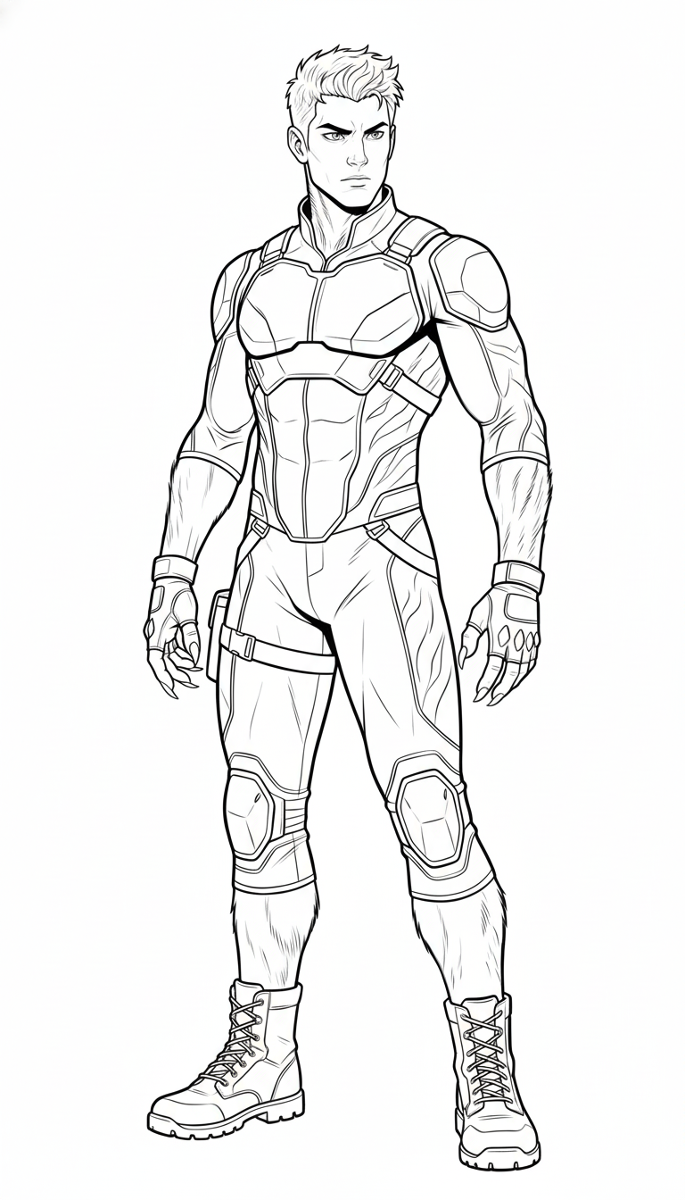 Photo conversion - detailed style