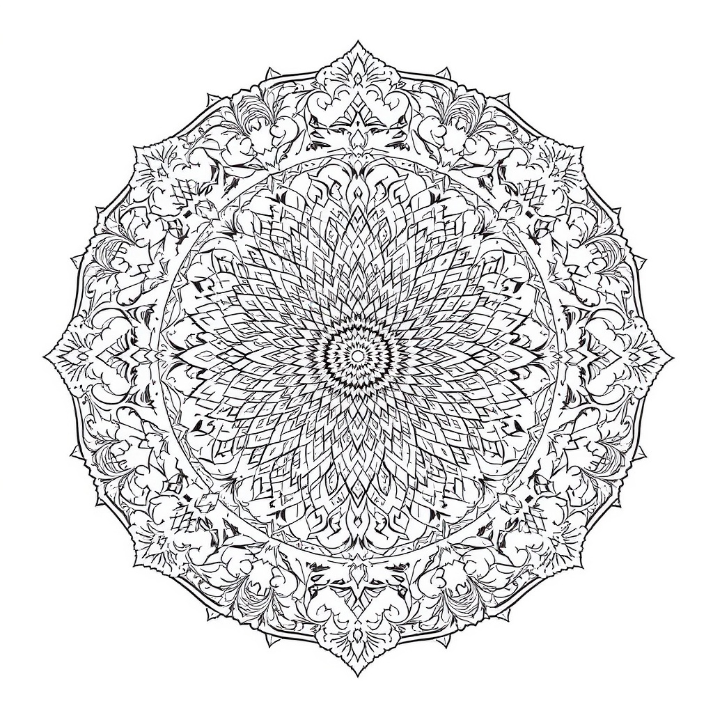 mandala coloring pages collection