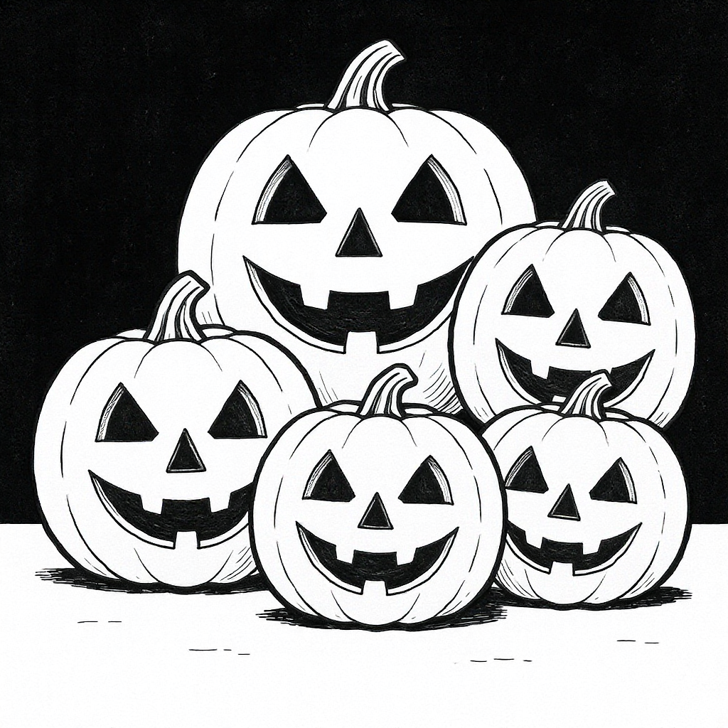 halloween coloring pages collection