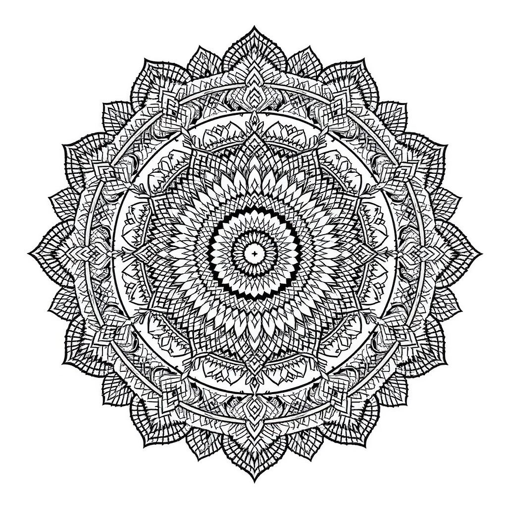 mandala coloring pages collection