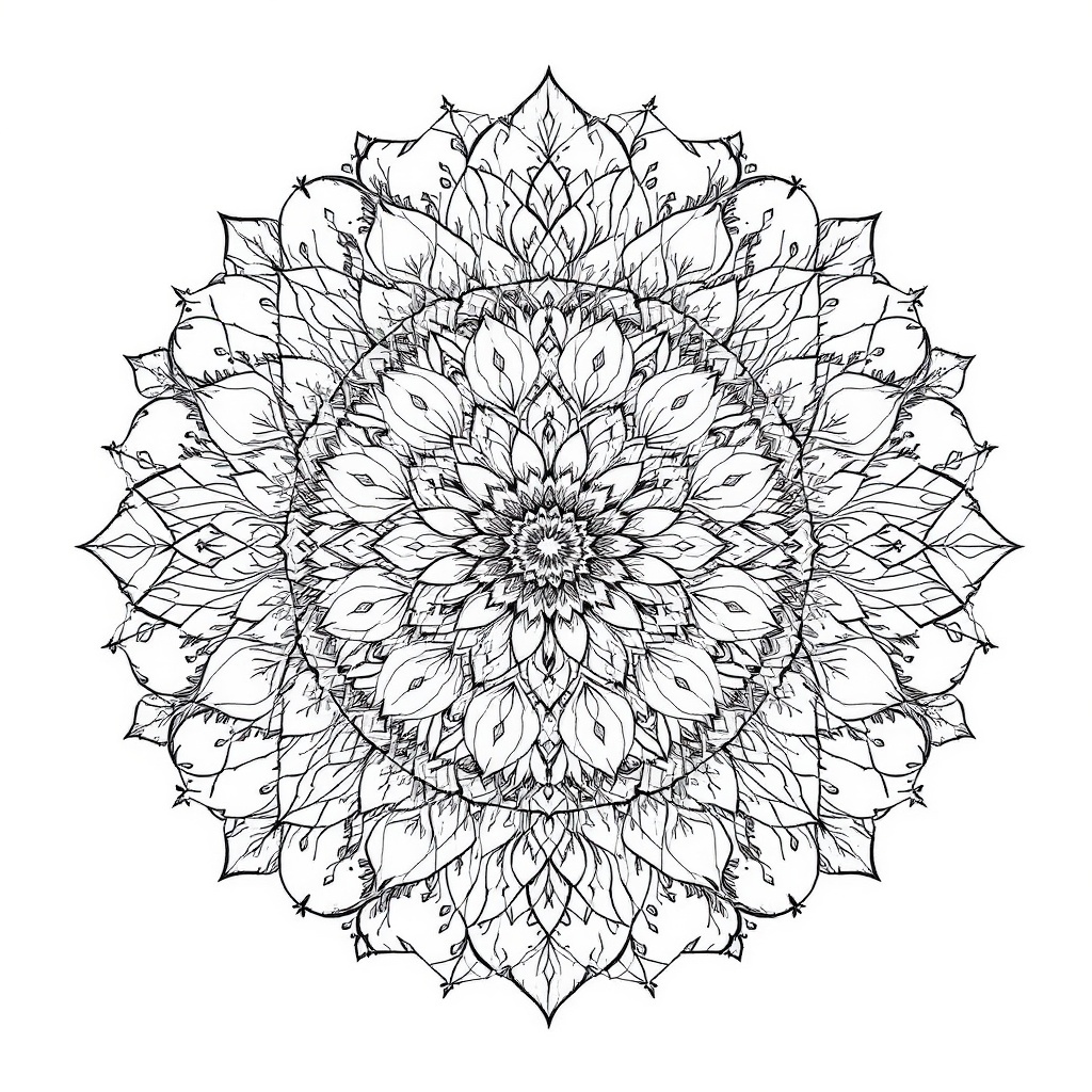 mandala coloring pages collection