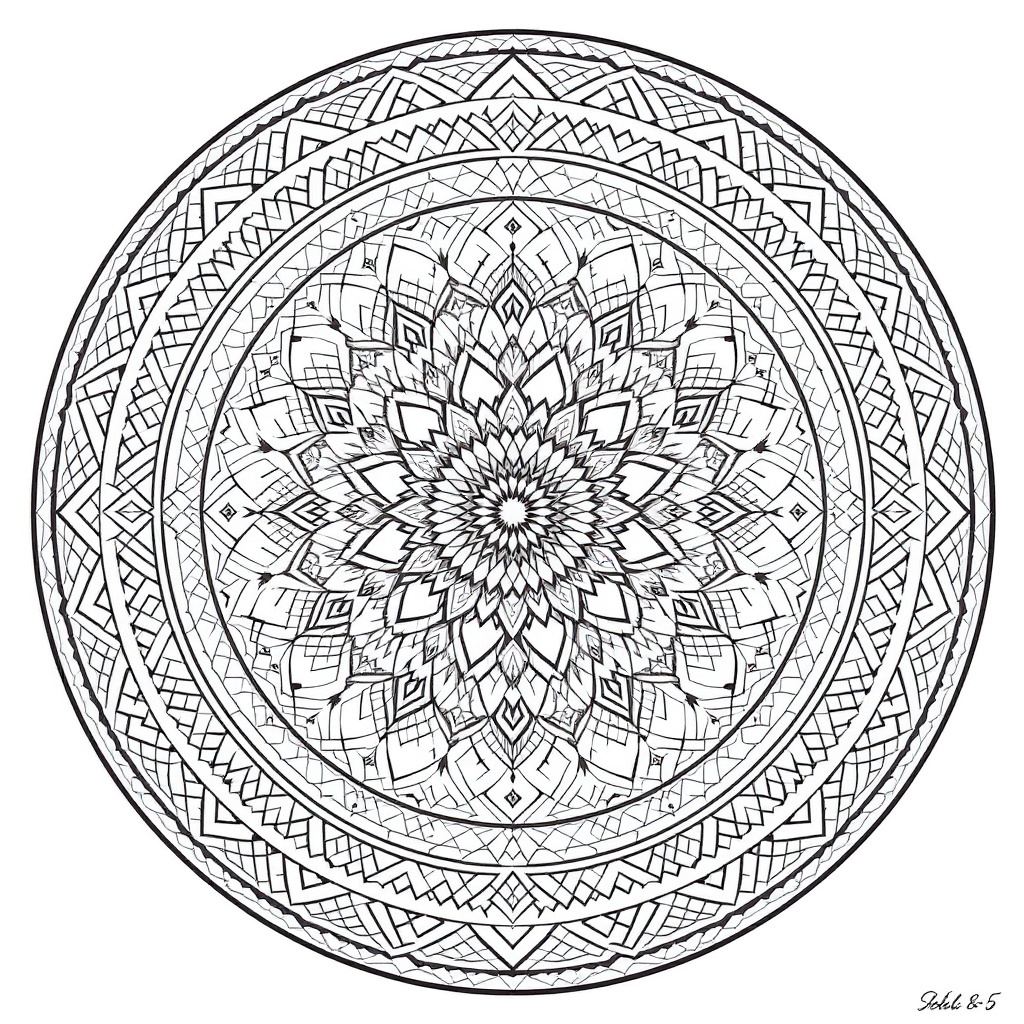 mandala coloring pages collection
