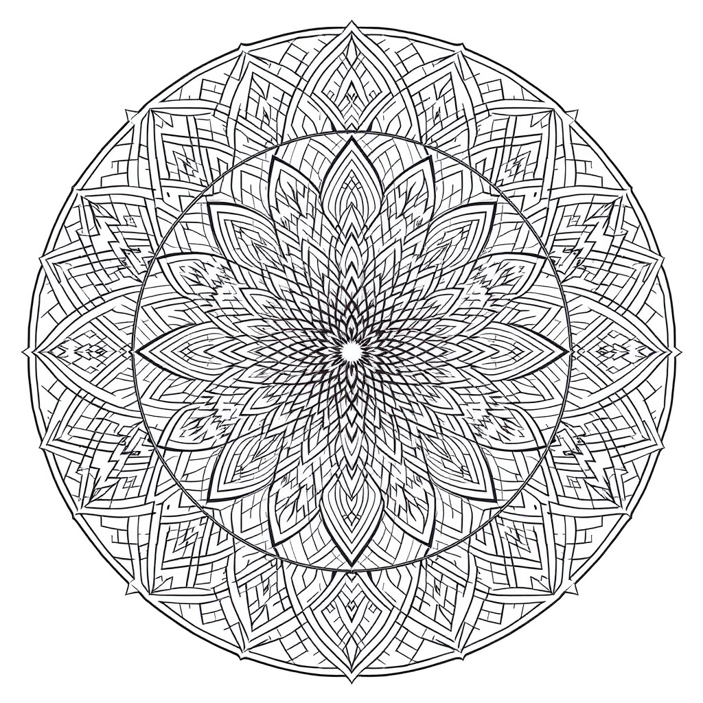mandala coloring pages collection