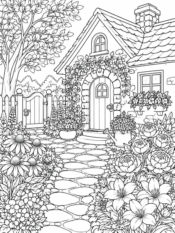 Dibujos para colorear para adultos 12