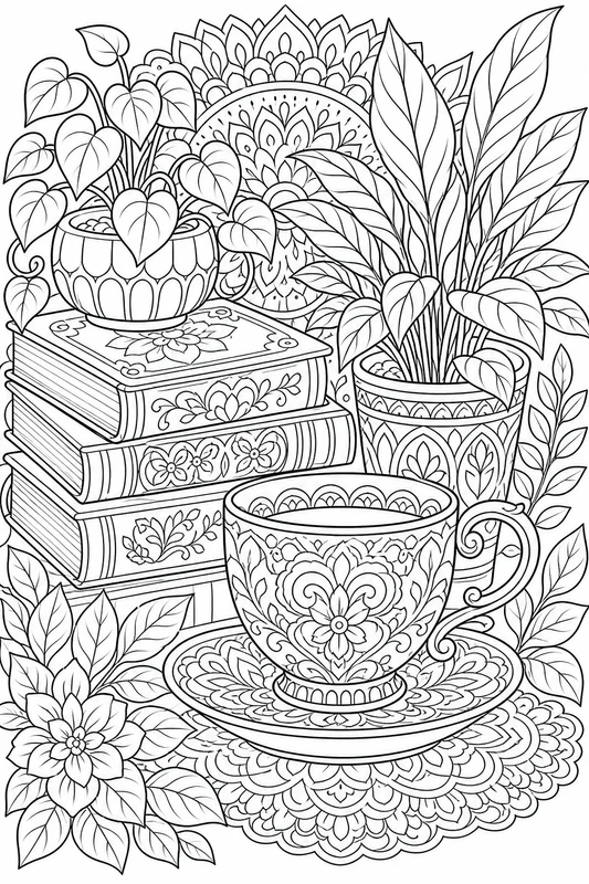 Dibujos para colorear para adultos 5