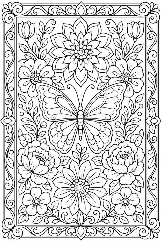 Dibujos para colorear para adultos 9