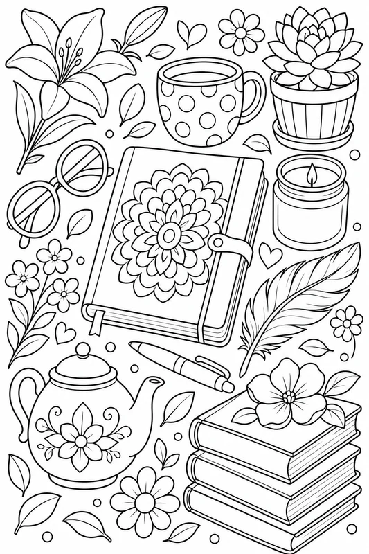 Dibujos para colorear para adultos 6