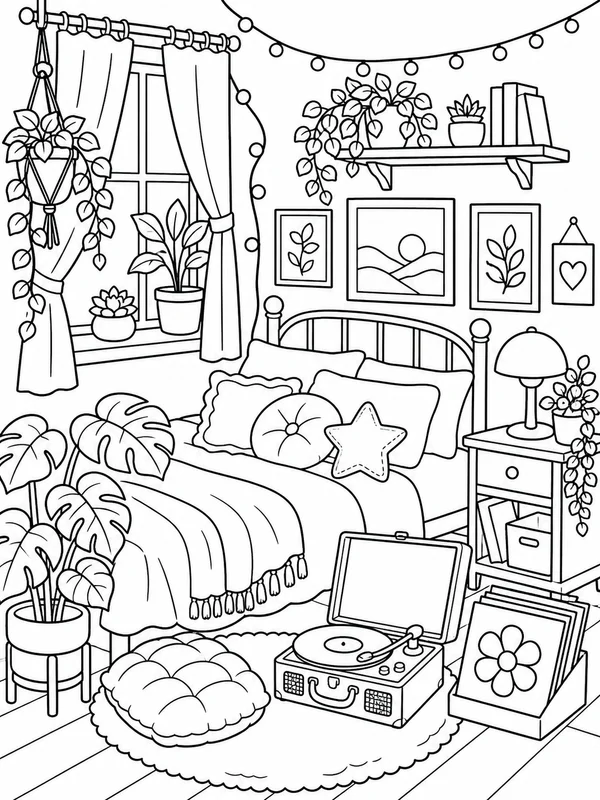 Dibujos de aesthetic para colorear 20