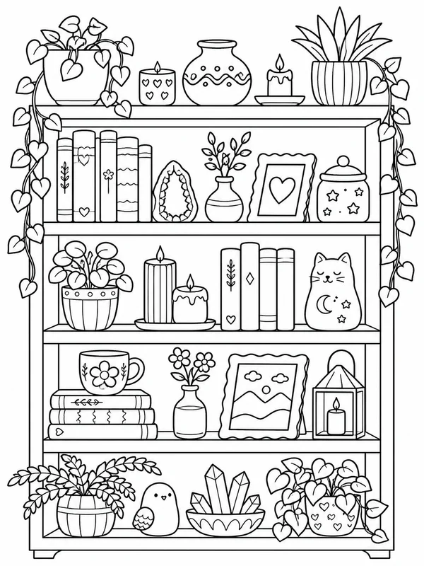 Dibujos de aesthetic para colorear 18