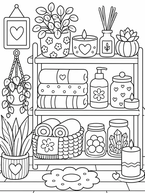 Dibujos de aesthetic para colorear 13