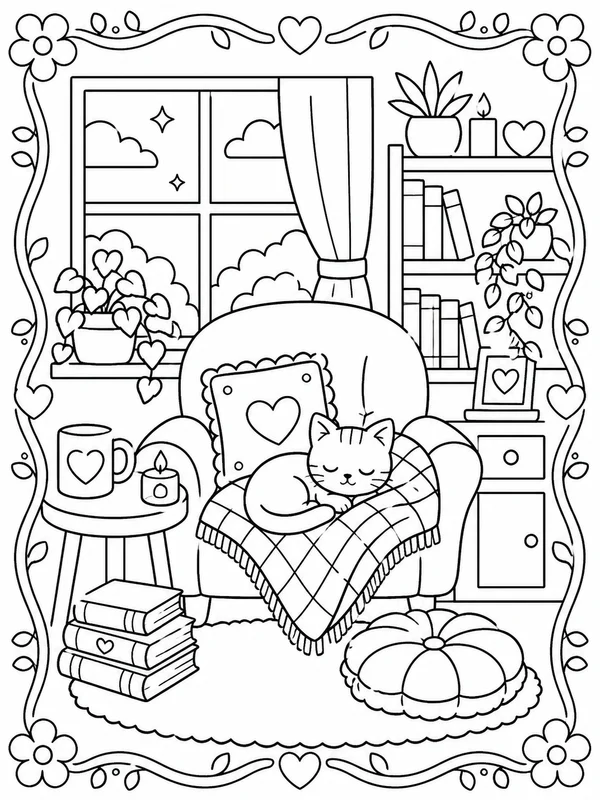 Dibujos de aesthetic para colorear 11