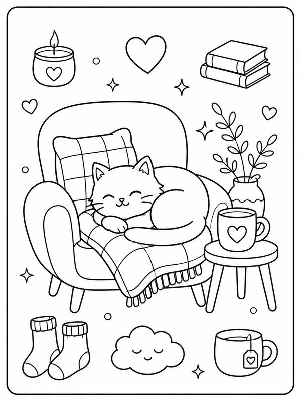Dibujos de aesthetic para colorear 6