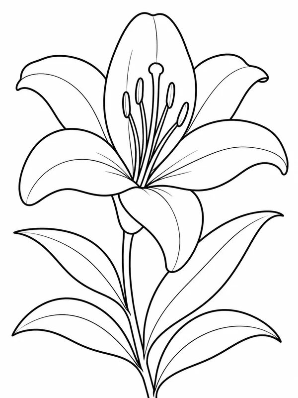 Dibujos botánicos para colorear para adultos 10