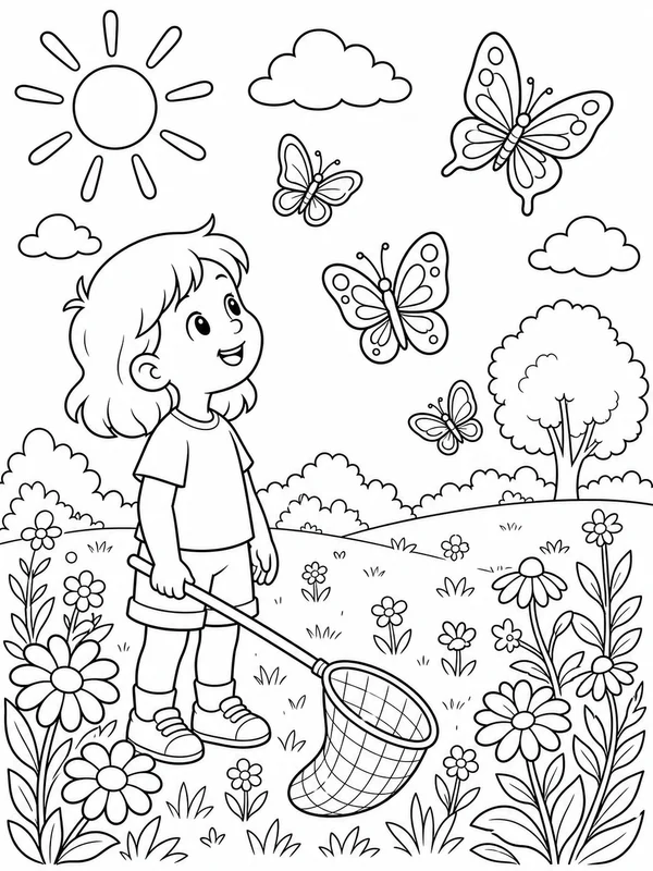 Dibujos de mariposas para colorear 10