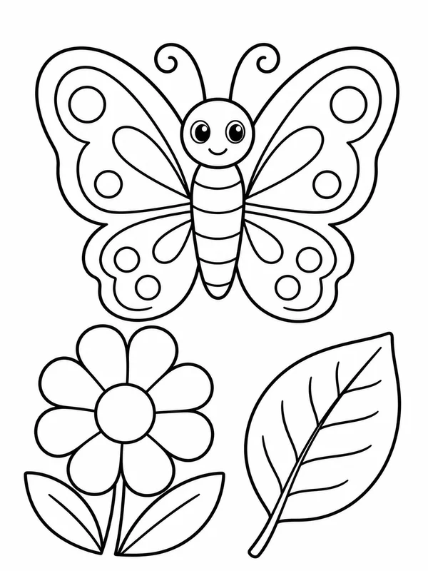 Dibujos de mariposas para colorear 9