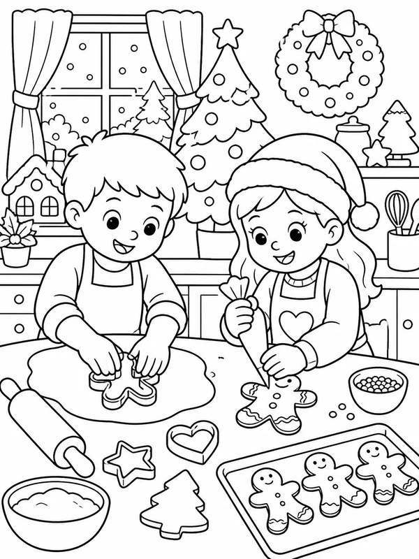 Dibujos de Navidad para colorear 23