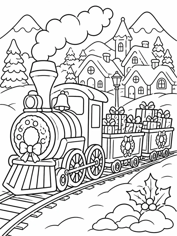Dibujos de Navidad para colorear 22