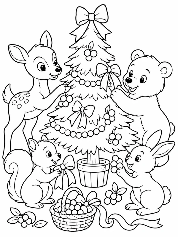 Dibujos de Navidad para colorear 21