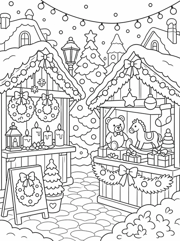 Dibujos de Navidad para colorear 19