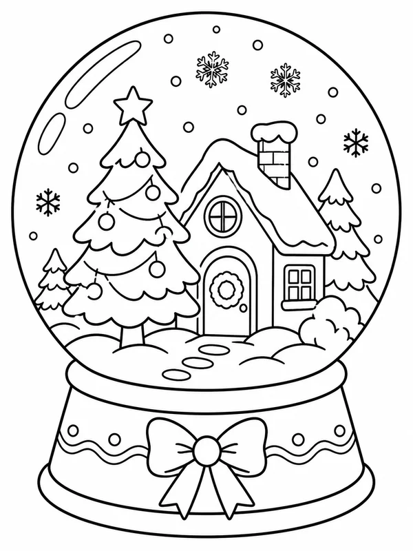 Dibujos de Navidad para colorear 18