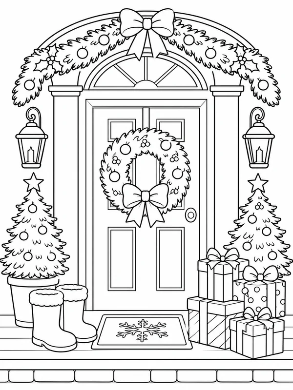 Dibujos de Navidad para colorear 15