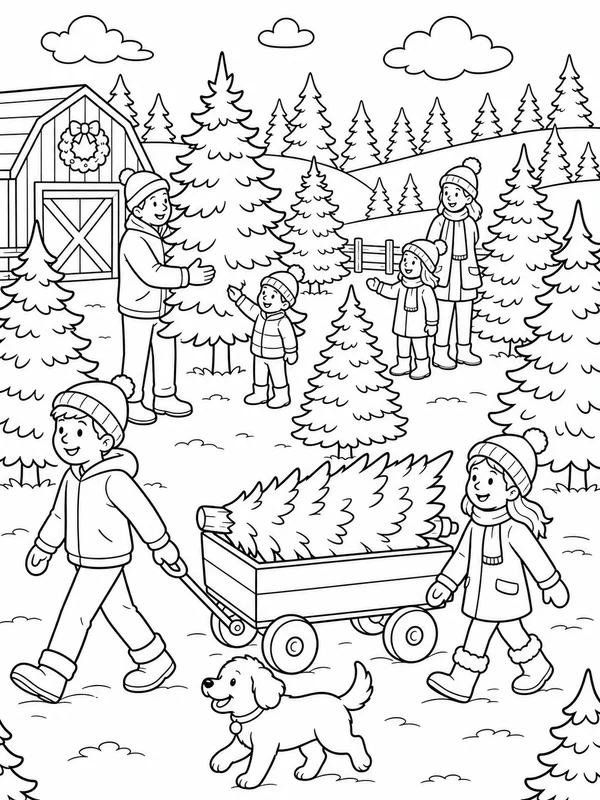 Dibujos de Navidad para colorear 13