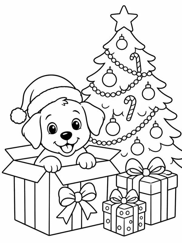 Dibujos de Navidad para colorear 10