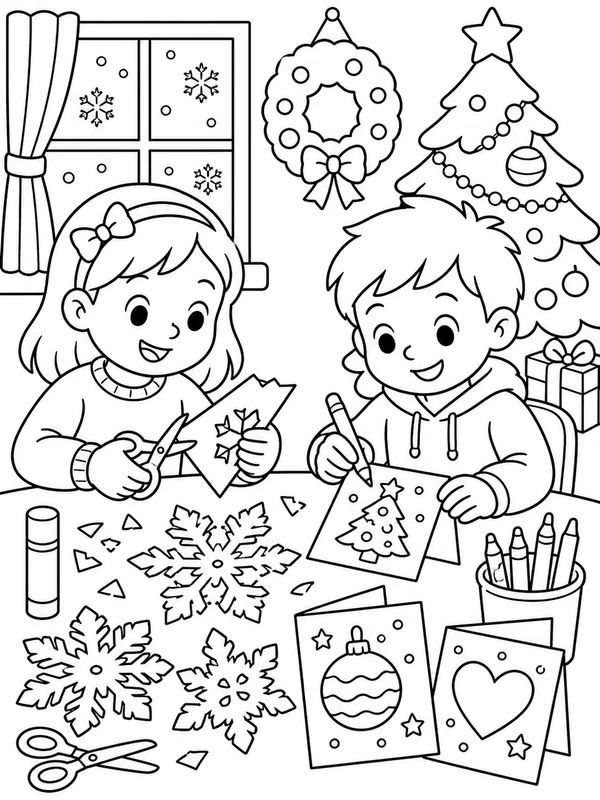 Dibujos de Navidad para colorear 9