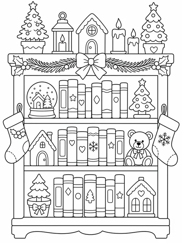 Dibujos de Navidad para colorear 6