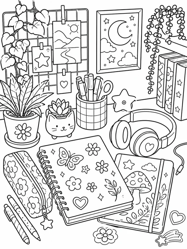 Dibujos para colorear para adolescentes 12