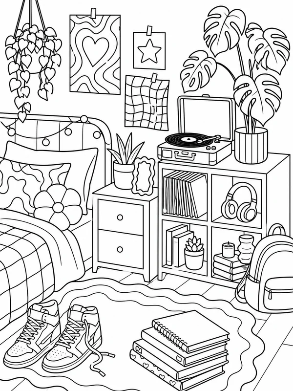 Dibujos para colorear para adolescentes 10