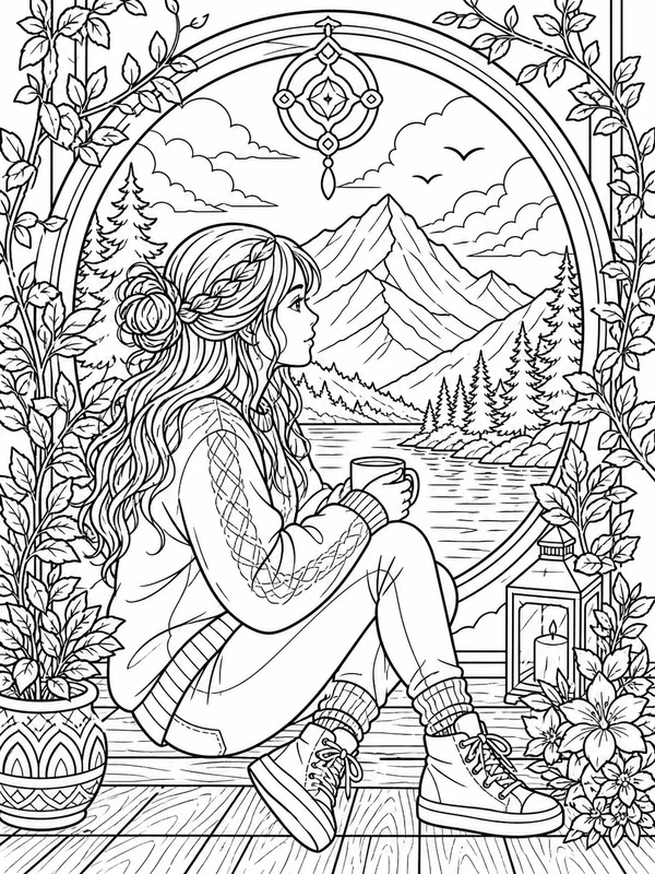 Dibujos para colorear para adolescentes 6